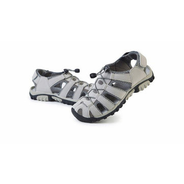 Hommes sandales d'été de jardin confortable et respirant sandales de plage chaussures& 